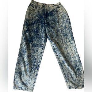 Vintage Cherokee Acid Wash Jeans- High Waisted-28 waist- tagged 14P
